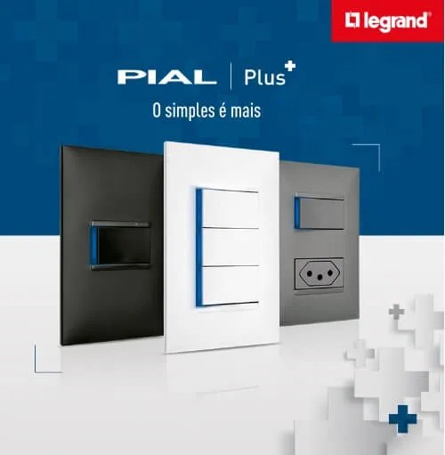 Linhas de comando elétrico - Pial Legrand